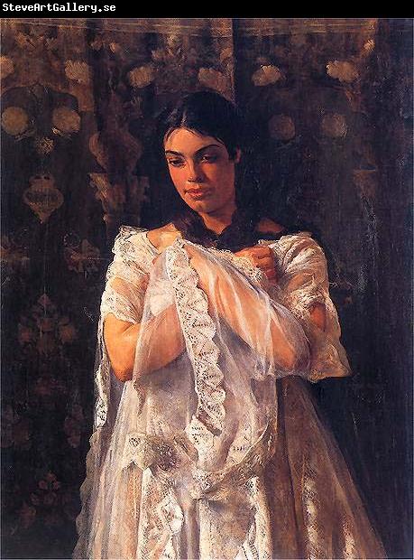 Jacek Malczewski Portrait of Helena Marcell.